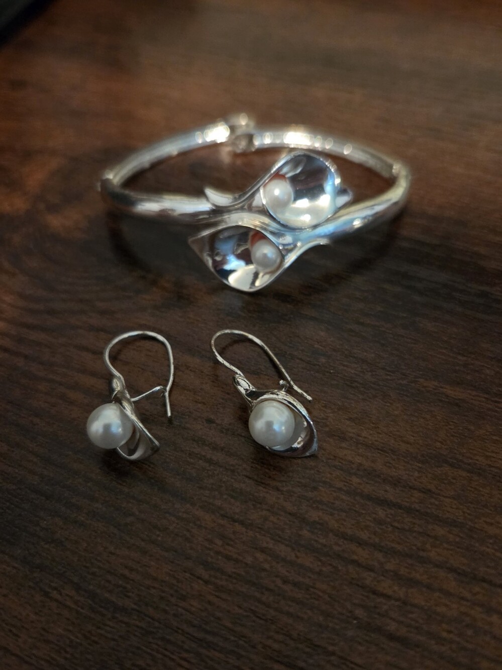 Women's Bracelet & Earring Set